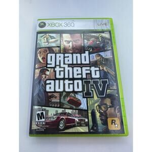 Grand Theft Auto IV Xbox 360 2008 Tested Fast Shipping